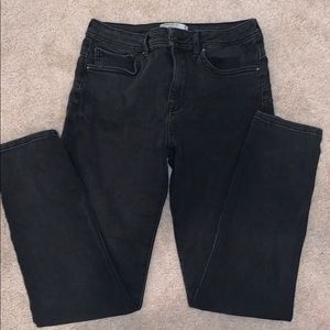 Black push up jeans